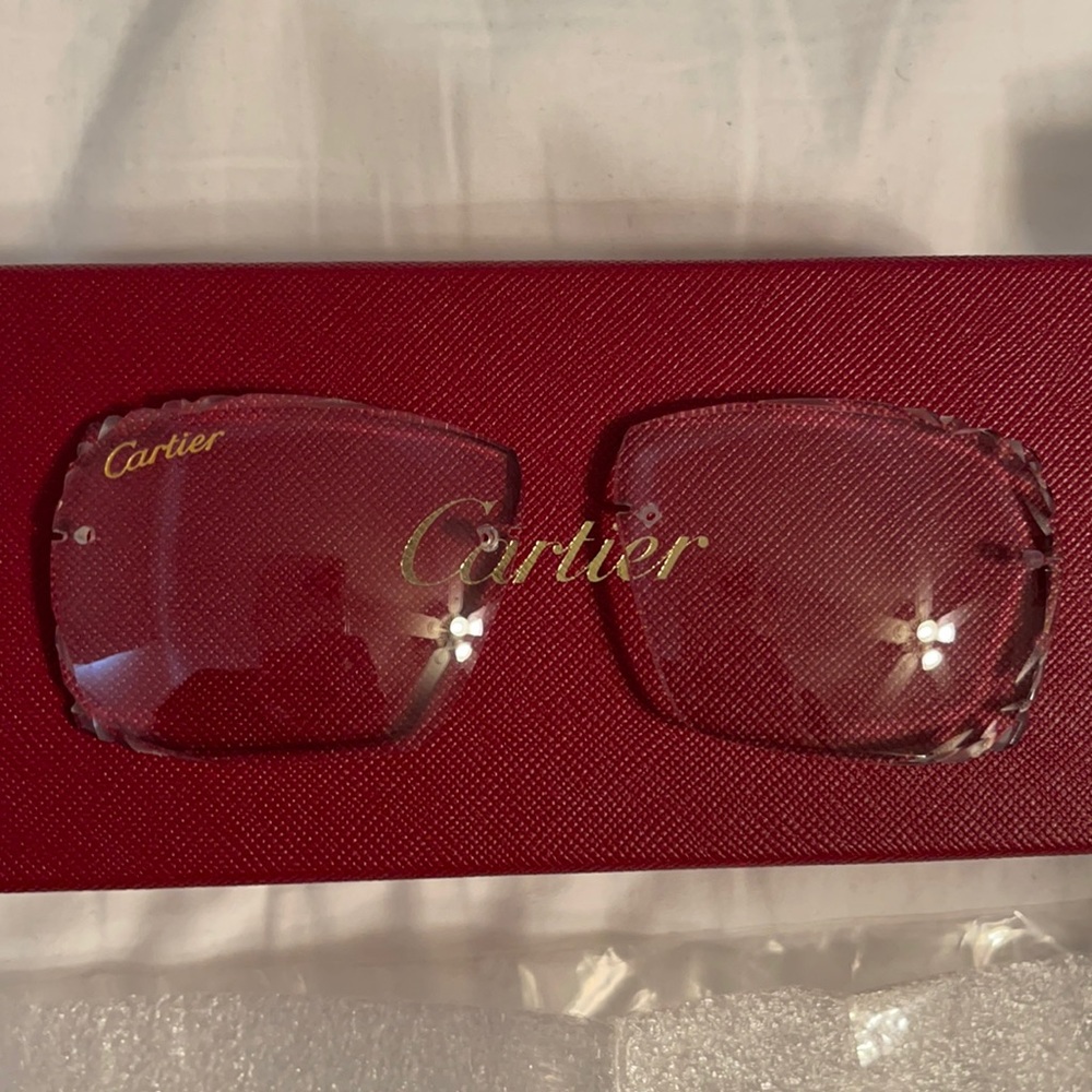 Cartier clear lenses new never worn